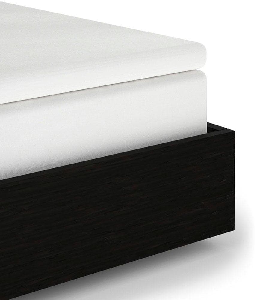 Spannbettlaken HECKETT & LANE Satin Topper 100% Baumwolle