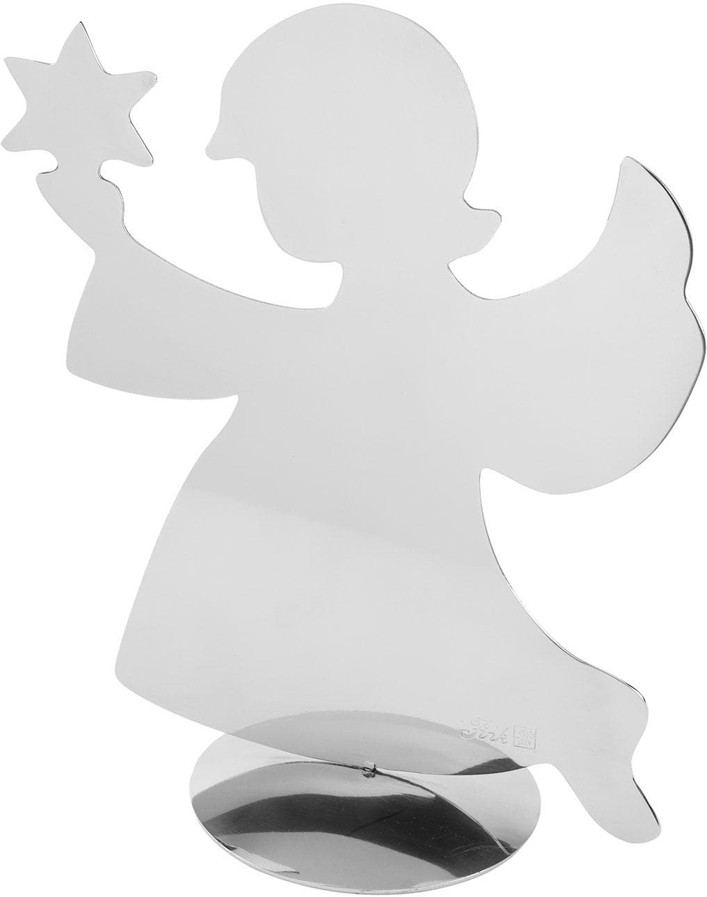 FINK Engelfigur HOLYWORKER Silber Edelstahl Dekofigur