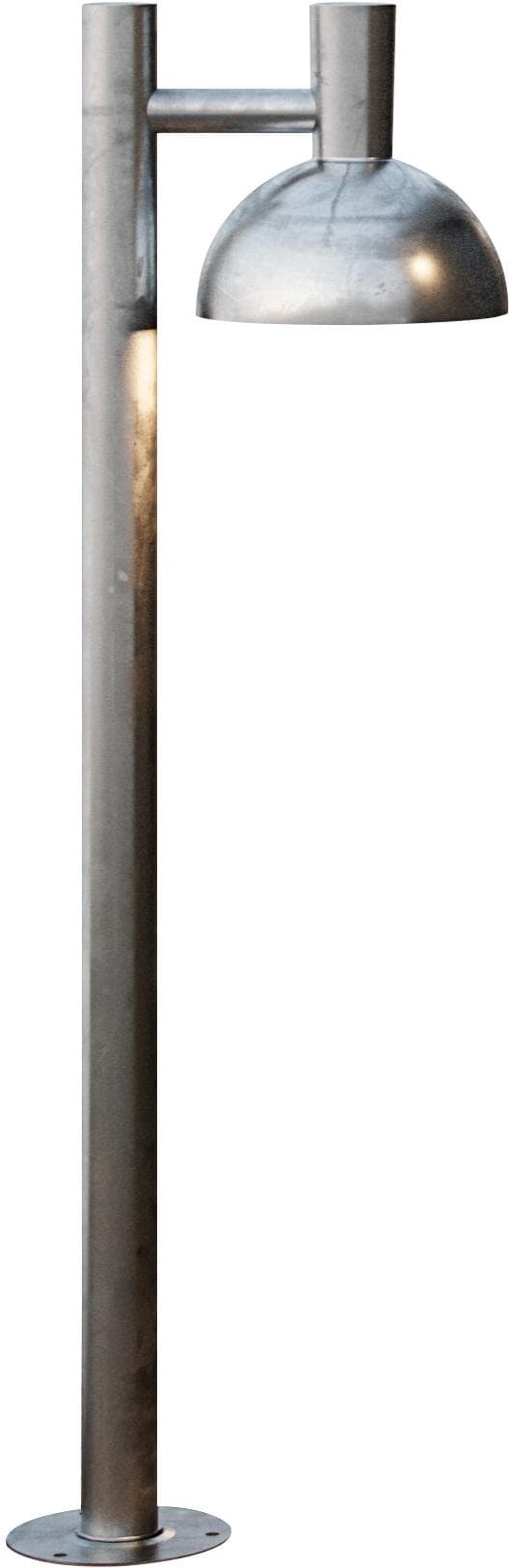 Nordlux Arki Außenwandleuchte - Elegantes Design, Metall, Schwarz/Verzinkt