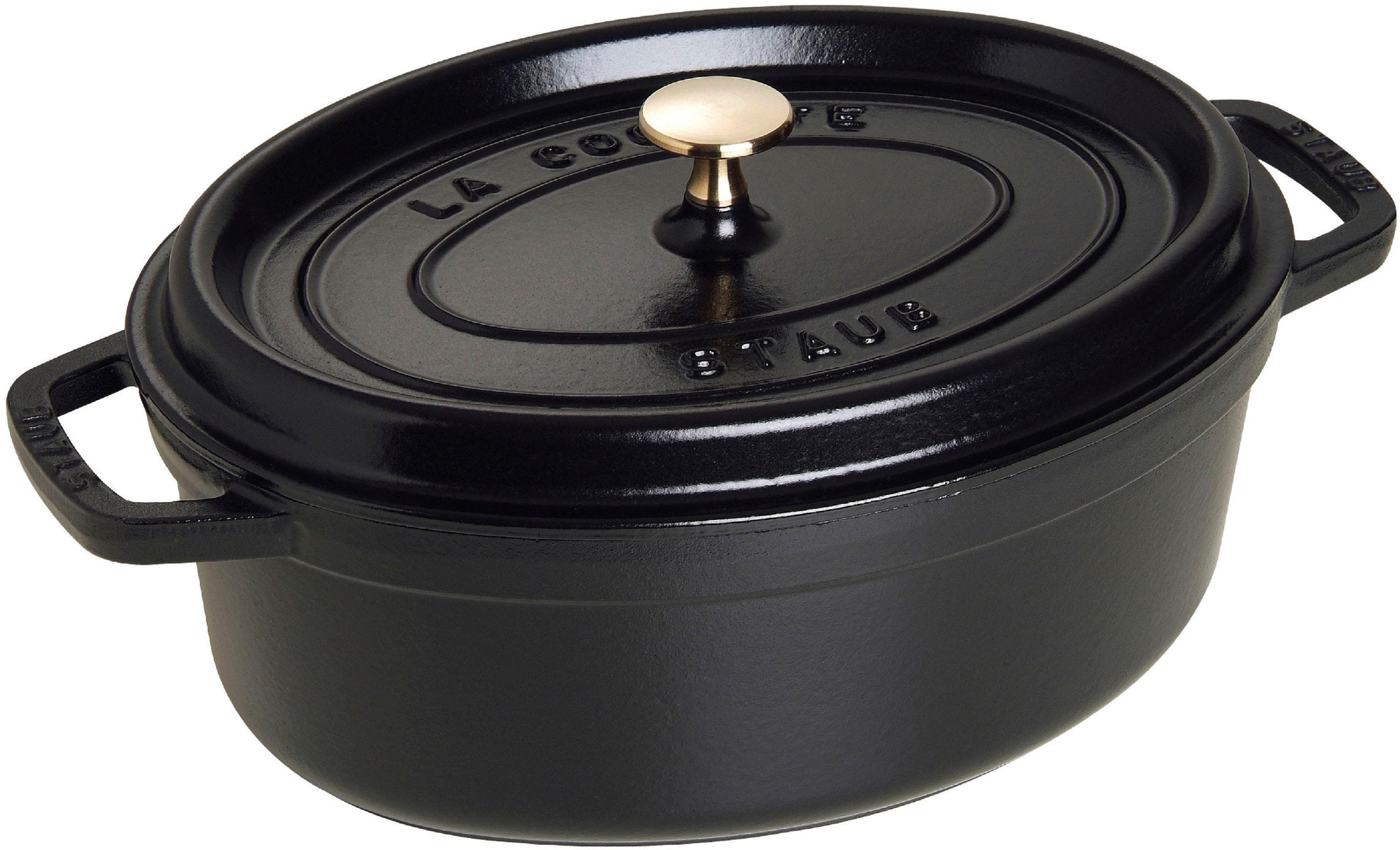 STAUB Cocotte Bräter Schwarz Gusseisen