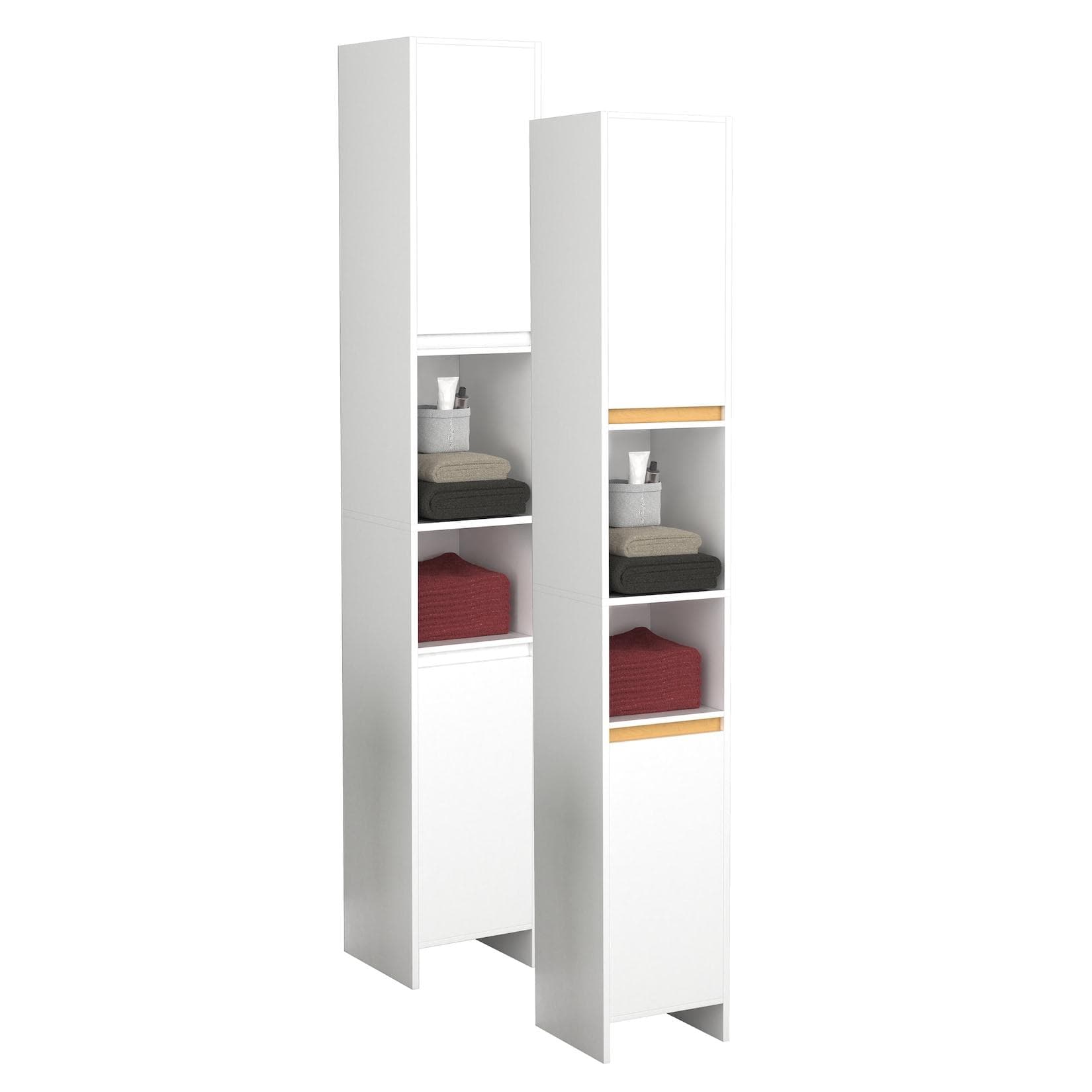 VCM Holz Badezimmerschrank Badmöbel Badschrank Hochschrank