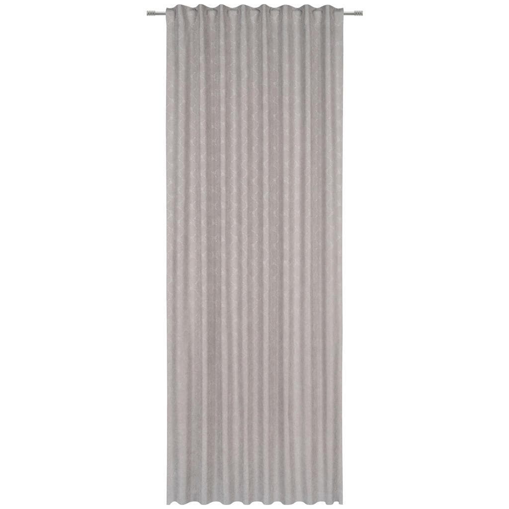 JOOP! Elegance Gardine: Grau, Blickdicht, Kornblumenmuster