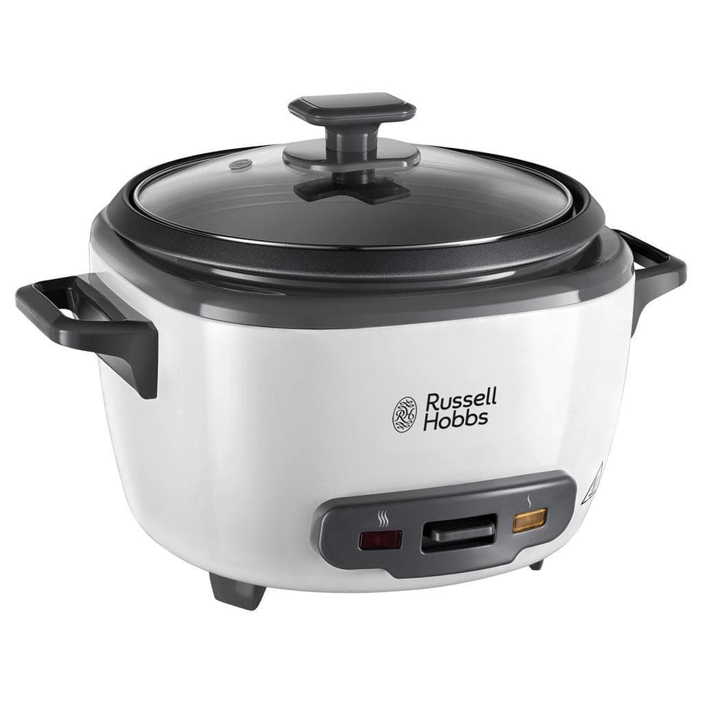 Russell Hobbs Reiskocher Weiß mit Dampfgarfunktion