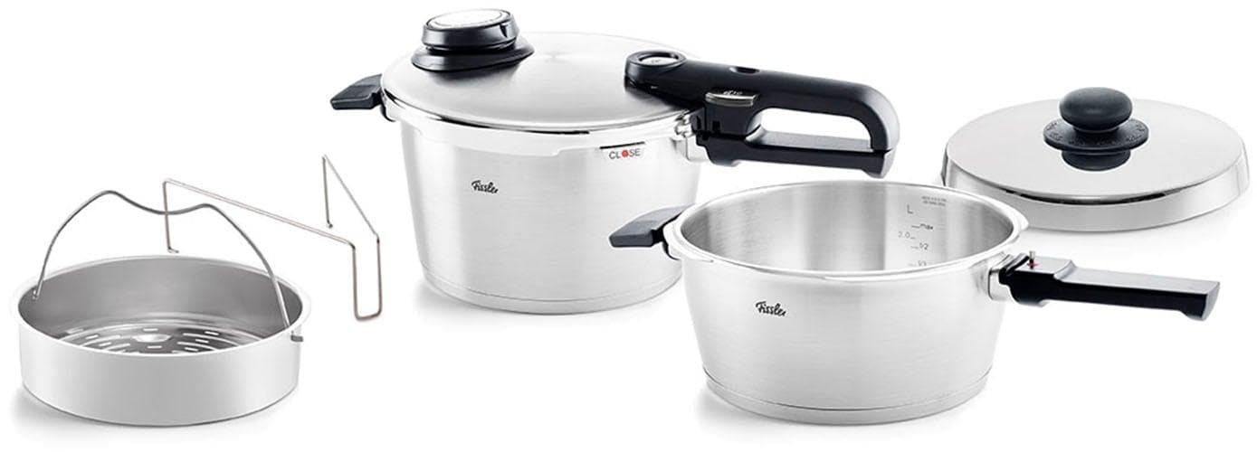 Fissler Vitavit Premium Schnellkochtopf Silber Edelstahl 22 cm