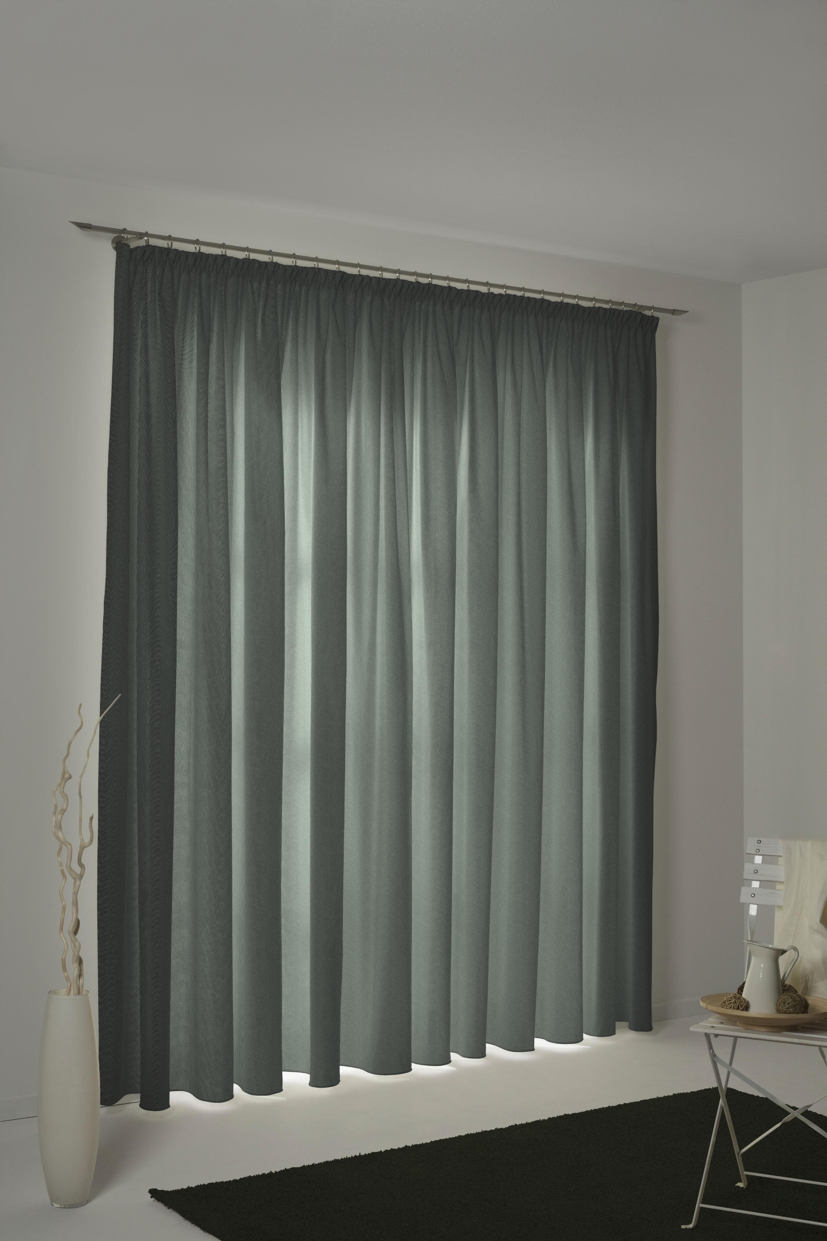 Guido Maria Kretschmer Home & Living Vorhang Jacquard Olivgrün