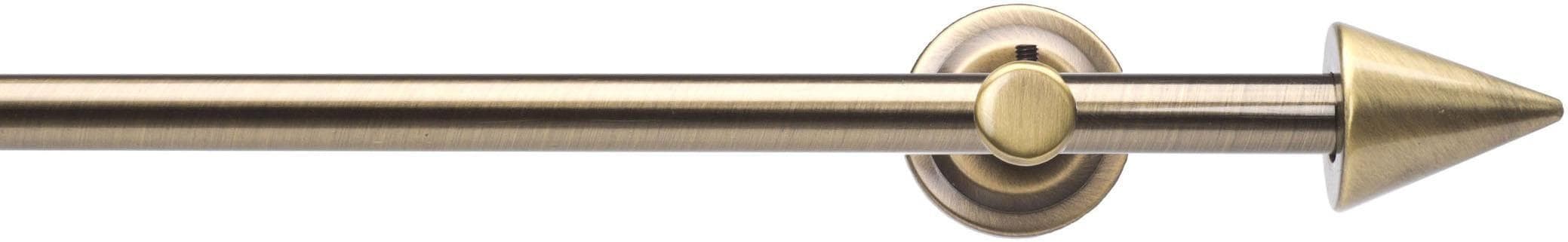 Liedeco Gardinenstange Gold 200cm Ø12mm Metall