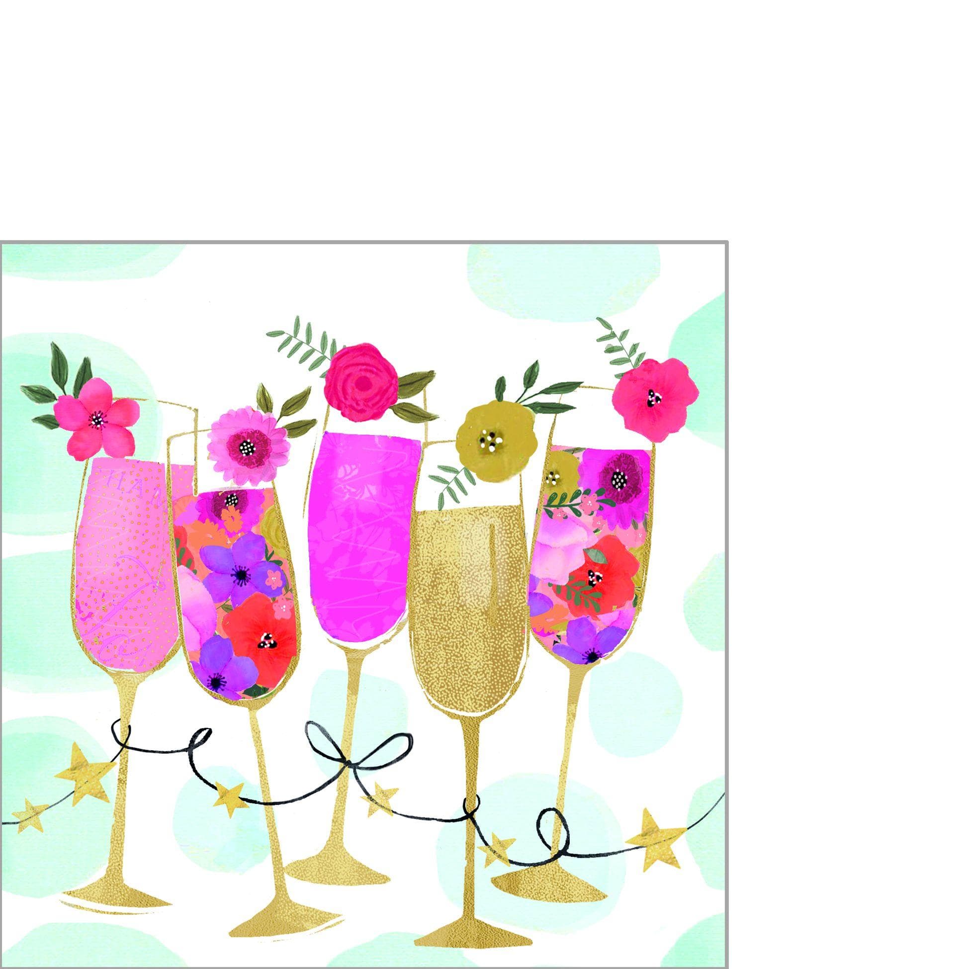 Ostermann Servietten HAPPY DRINKS 20 Stück 3-lagig