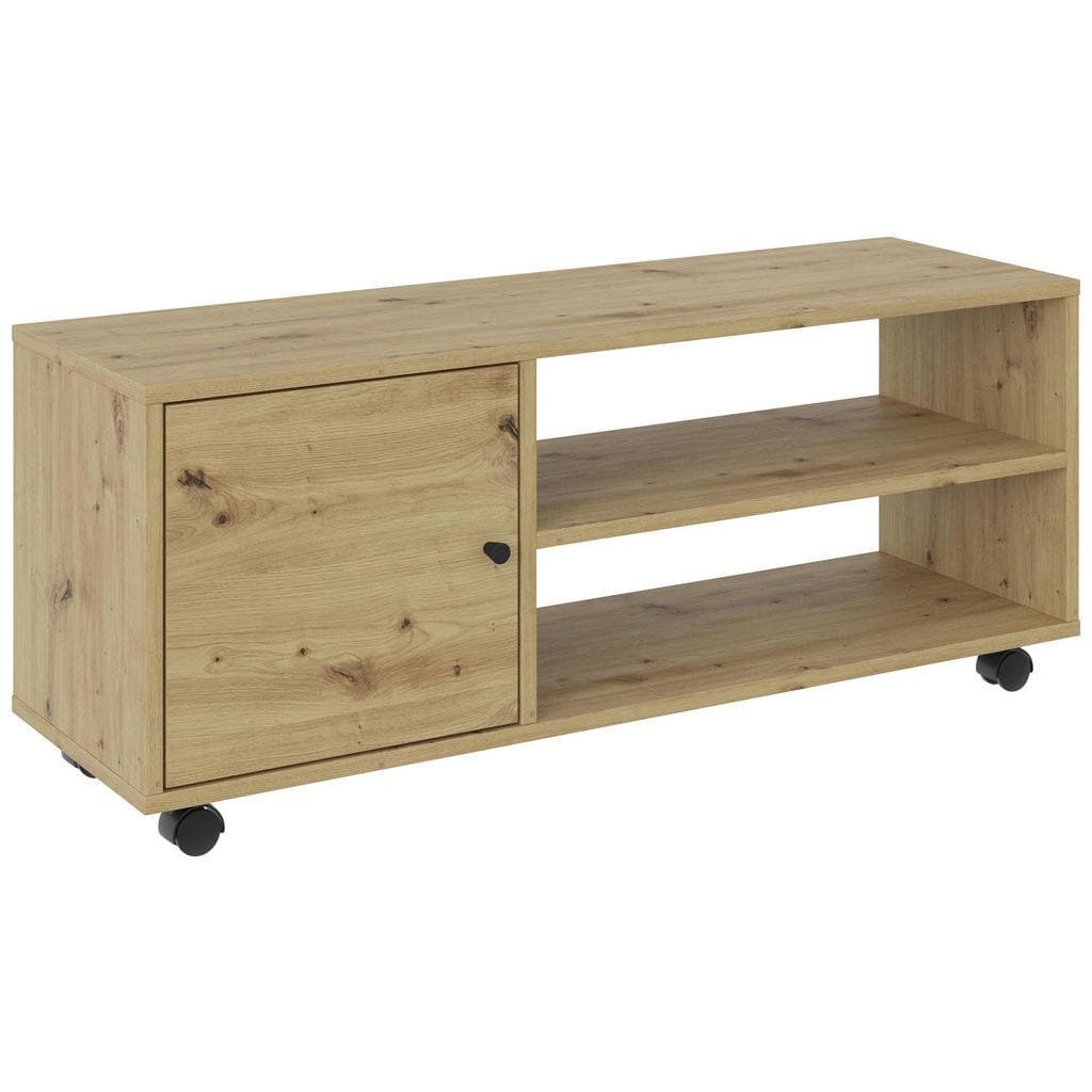 Boxxx TV-Wagen Maja Eiche Artisan mit Rollen