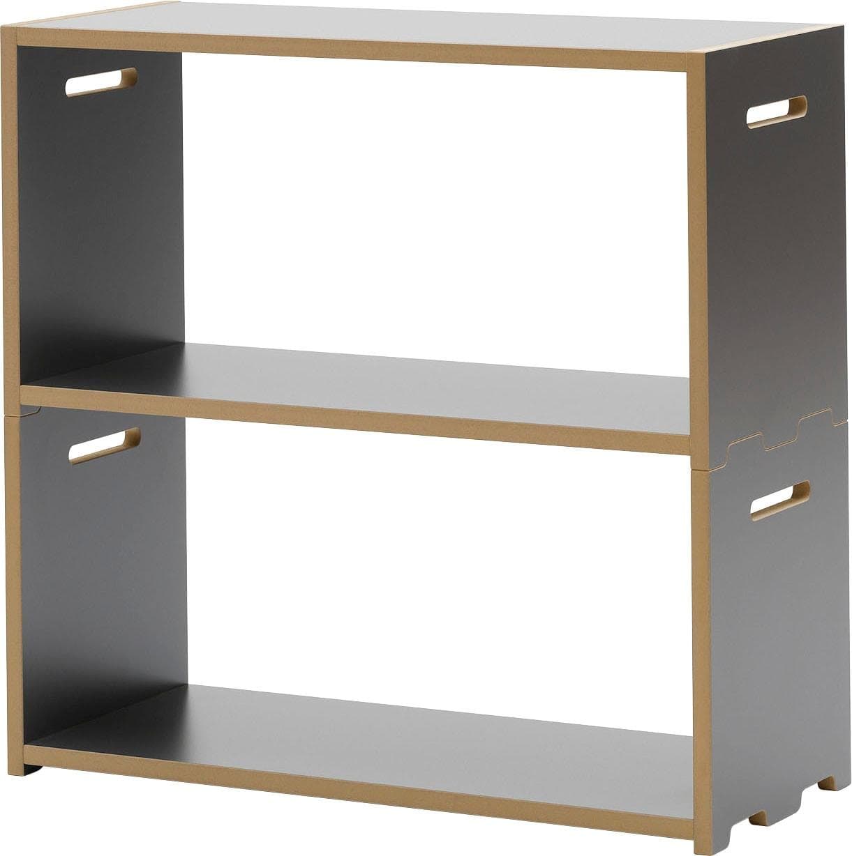 Tojo Mehrzweckregal hochstapler anthrazit MDF