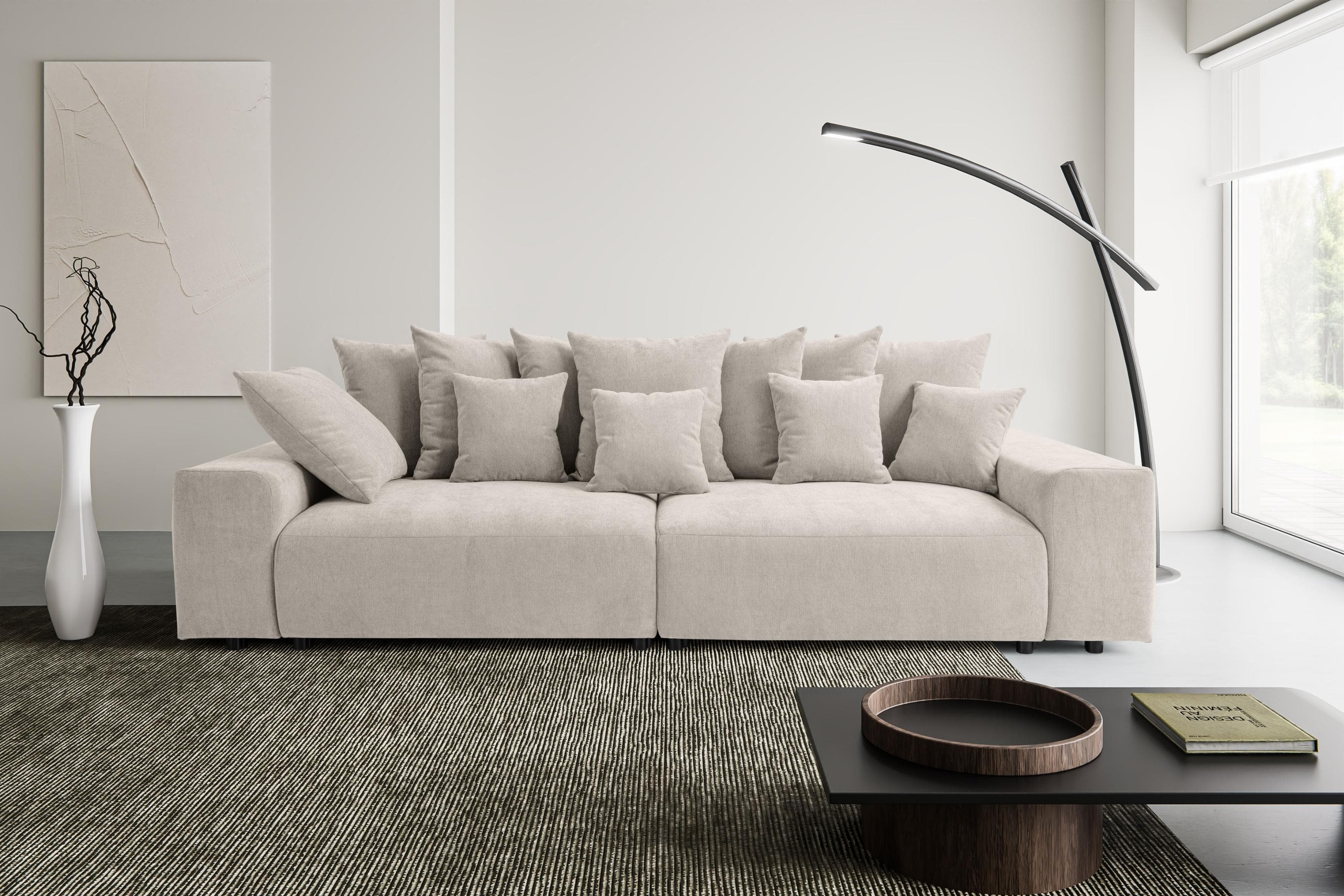 Big-Sofa WERK2 Maxi B XXL-Sofa 290 cm Breite Beige