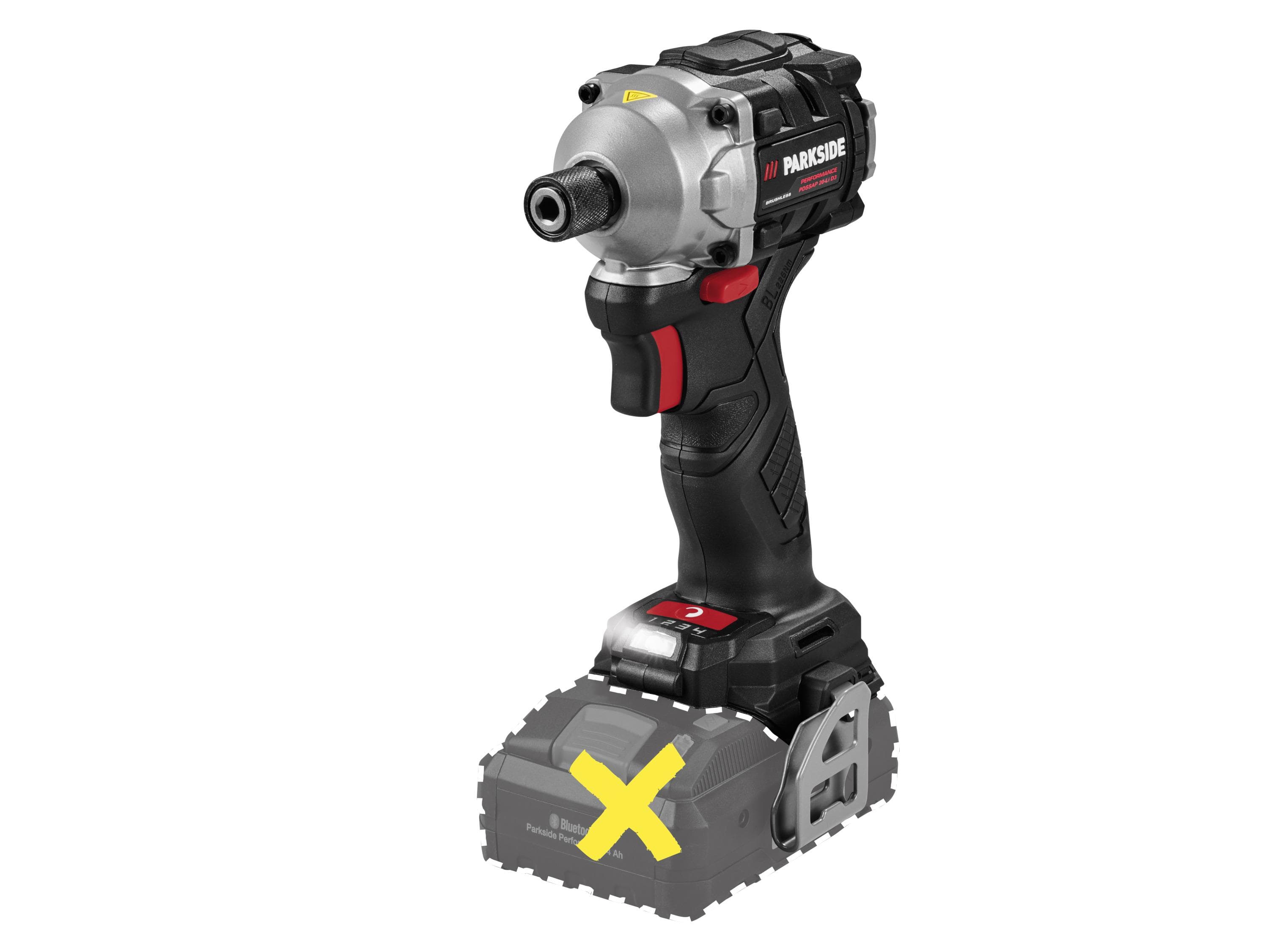 PARKSIDE Akku-Drehschlagschrauber 20 V Bürstenloser Motor