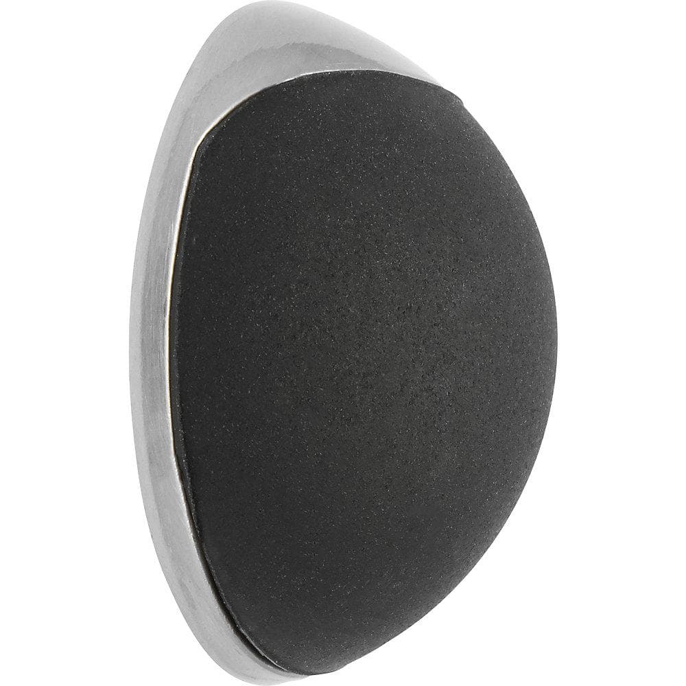 Wagner Wandtürstopper SOG WALL Silber/Schwarz Zinkdruckguss