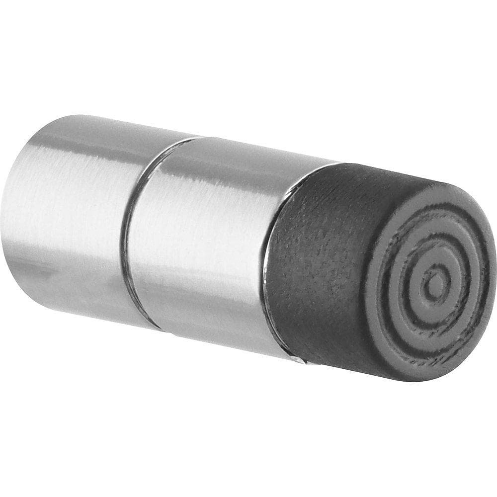 Wagner Wandtürstopper EH511 Silber Schwarz Zinkdruckguss