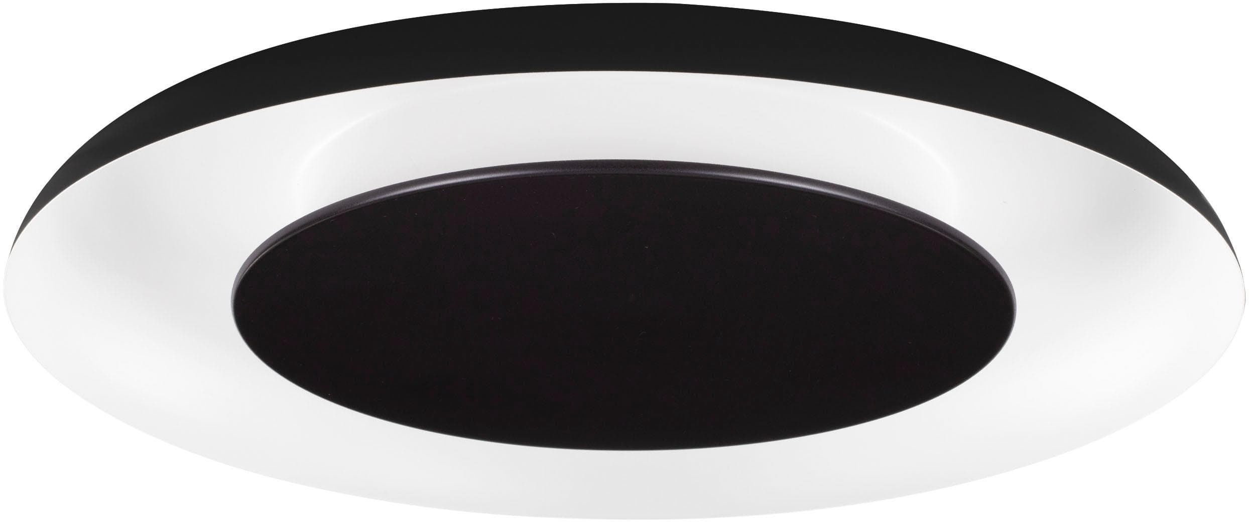 NOVA LUCE Deckenleuchte EPOS Schwarz 60 cm