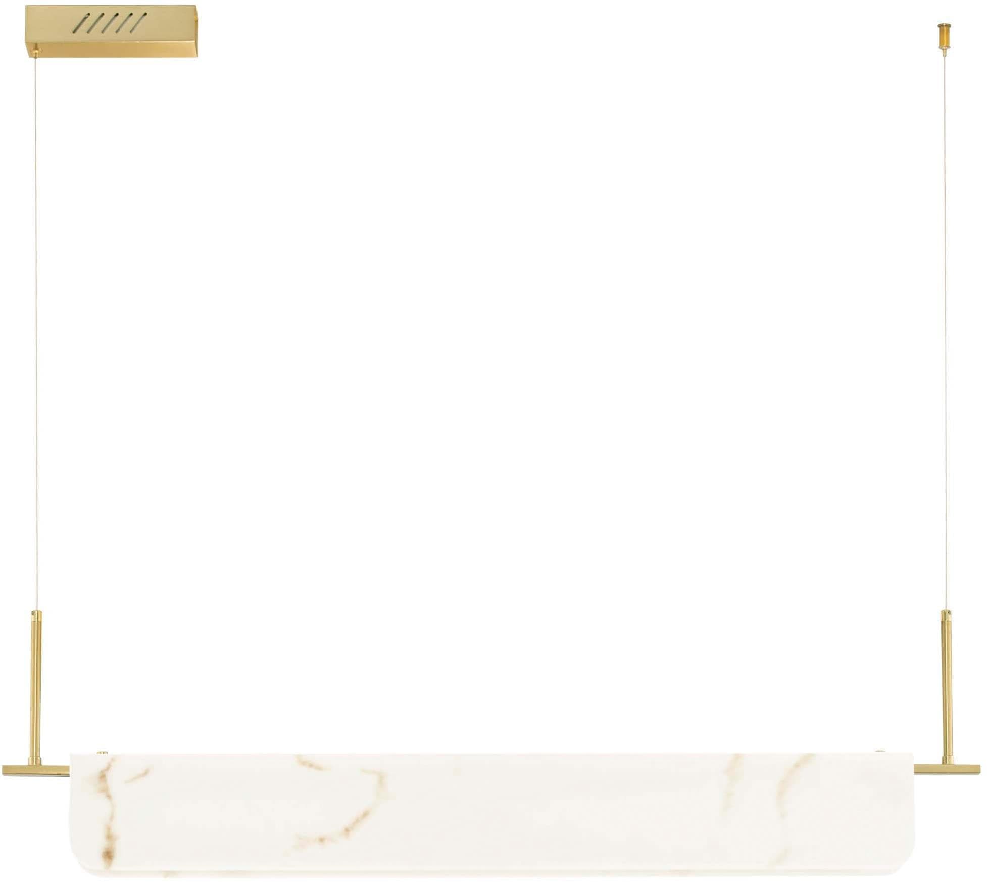 NOVA LUCE Pendelleuchte AIDER Gold 130cm