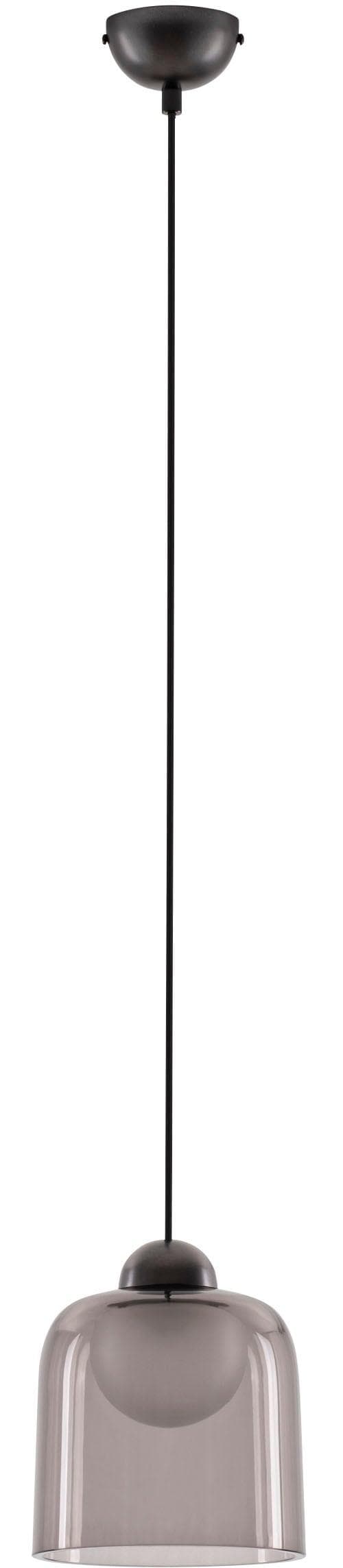 NOVA LUCE Pendelleuchte "DIONE" Schwarz LED-Modul