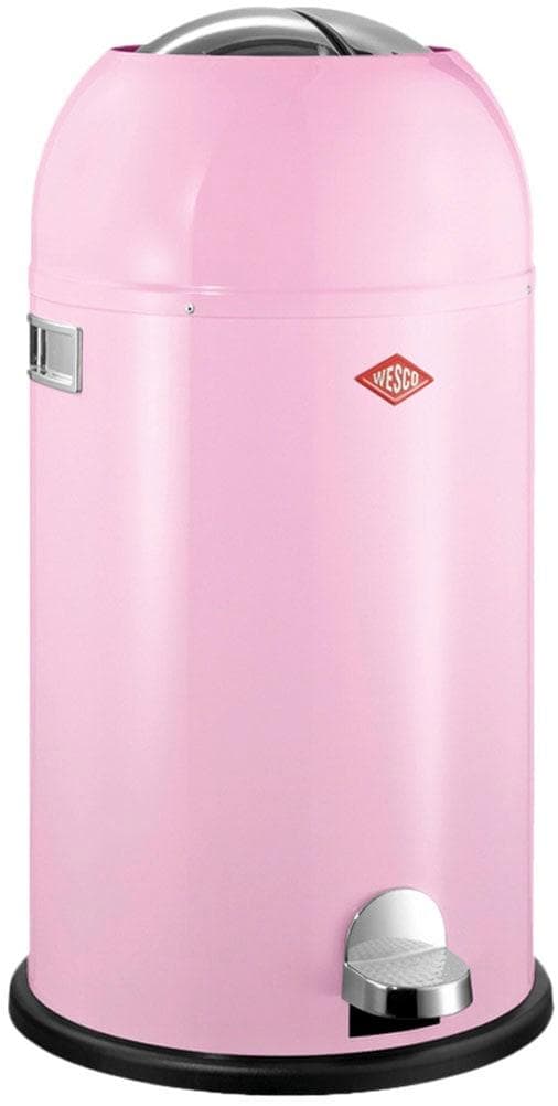 WESCO Kickmaster® Mülleimer Pink 33L Edelstahl