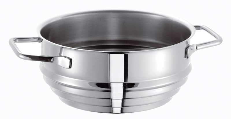 Schulte-Ufer Dämpfeinsatz Wega Silber Edelstahl 18/10 20 cm