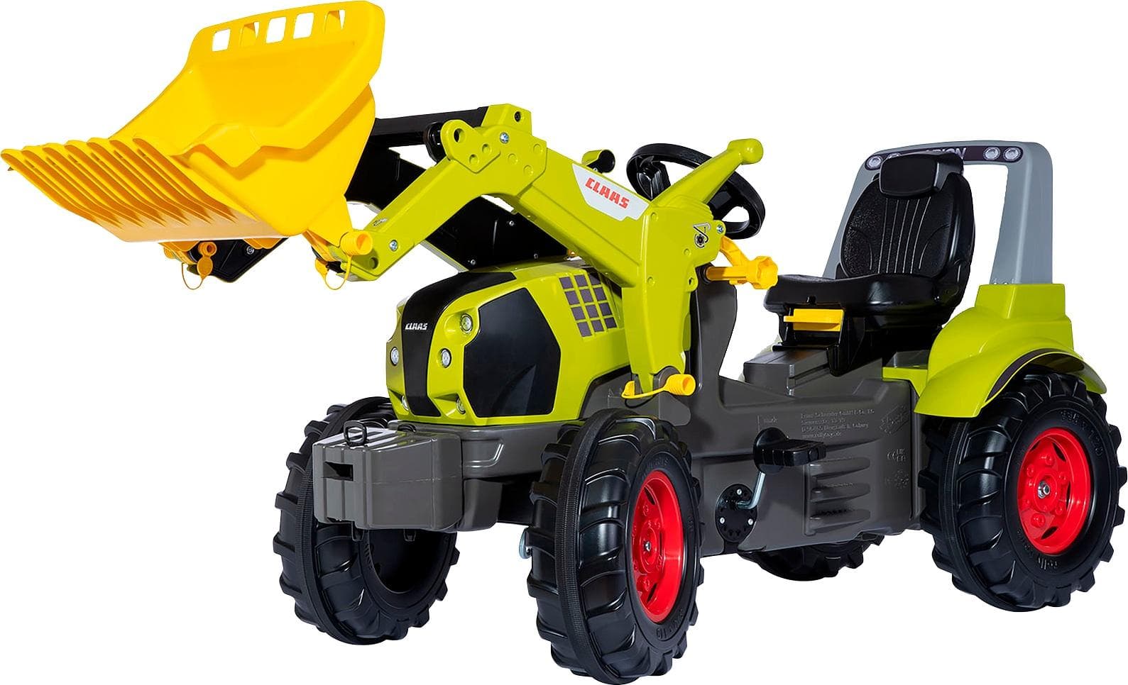 Rolly Toys Premium II Claas Arion 600 Trettraktor Grün-Gelb Anthrazit