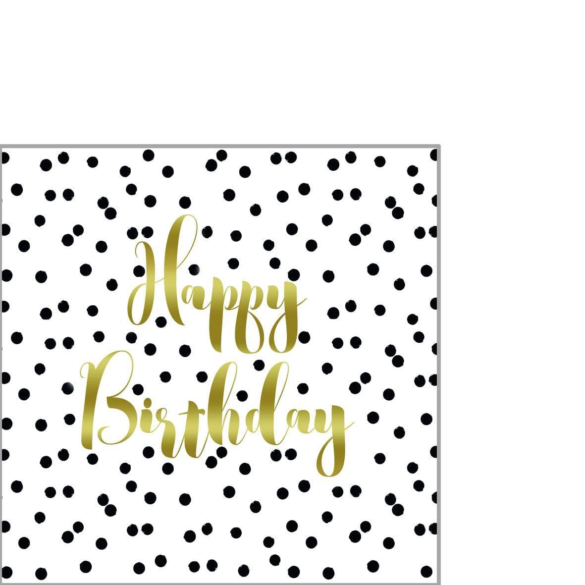 Ostermann Servietten BIRTHDAY CONFETTI 20 Stück 3-lagig