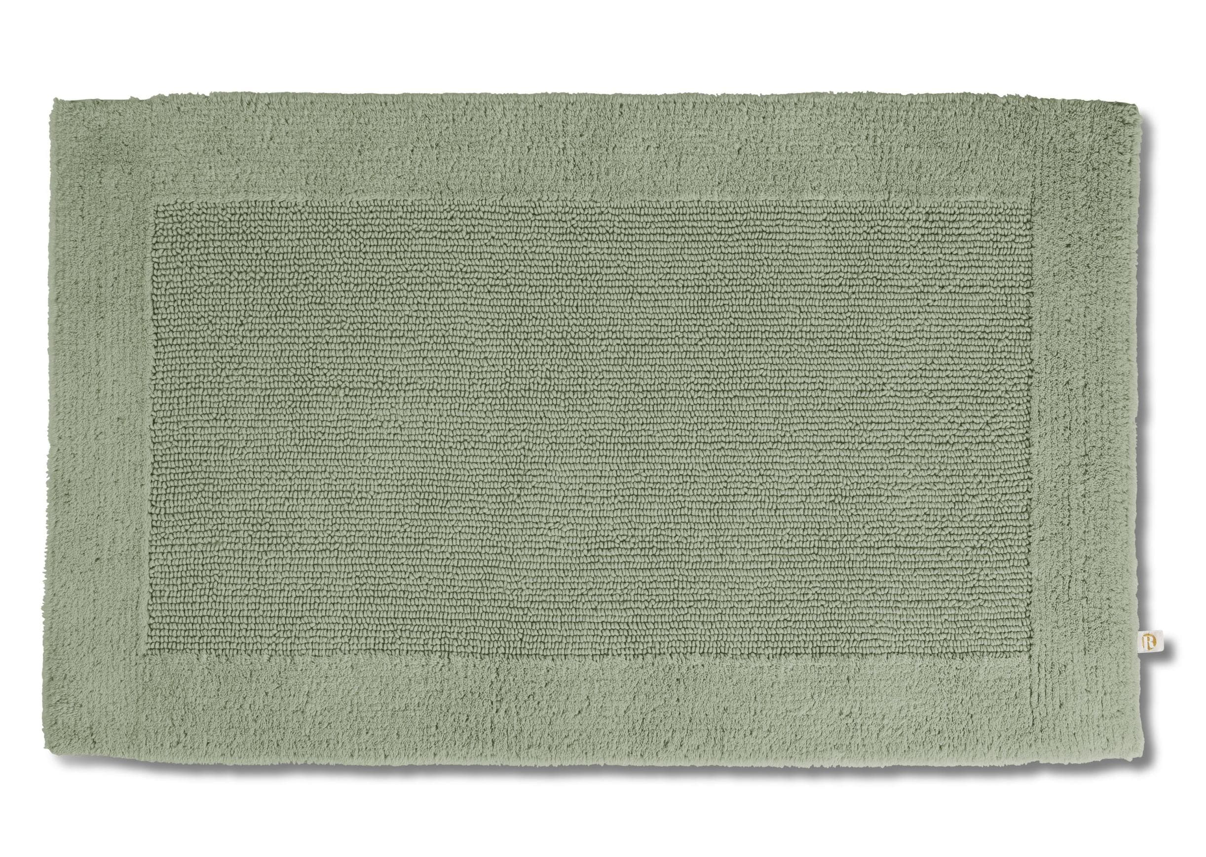Badematte RHOMTUFT PRESTIGE Jade Baumwolle