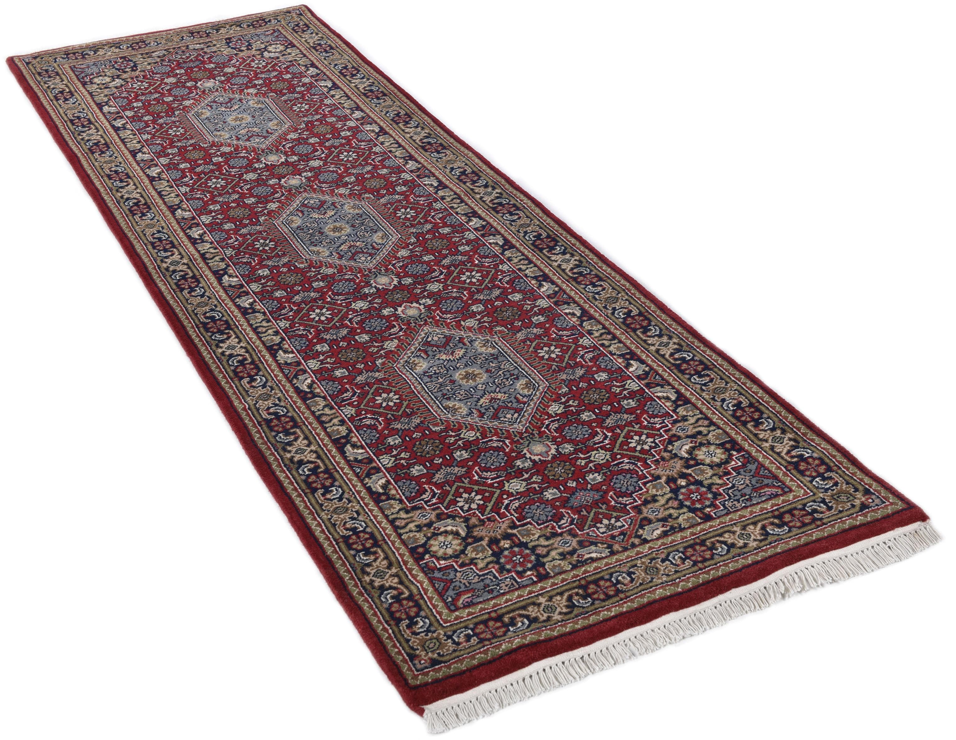 Orientteppich THEKO Benares Bidjar Rot Handgeknüpft