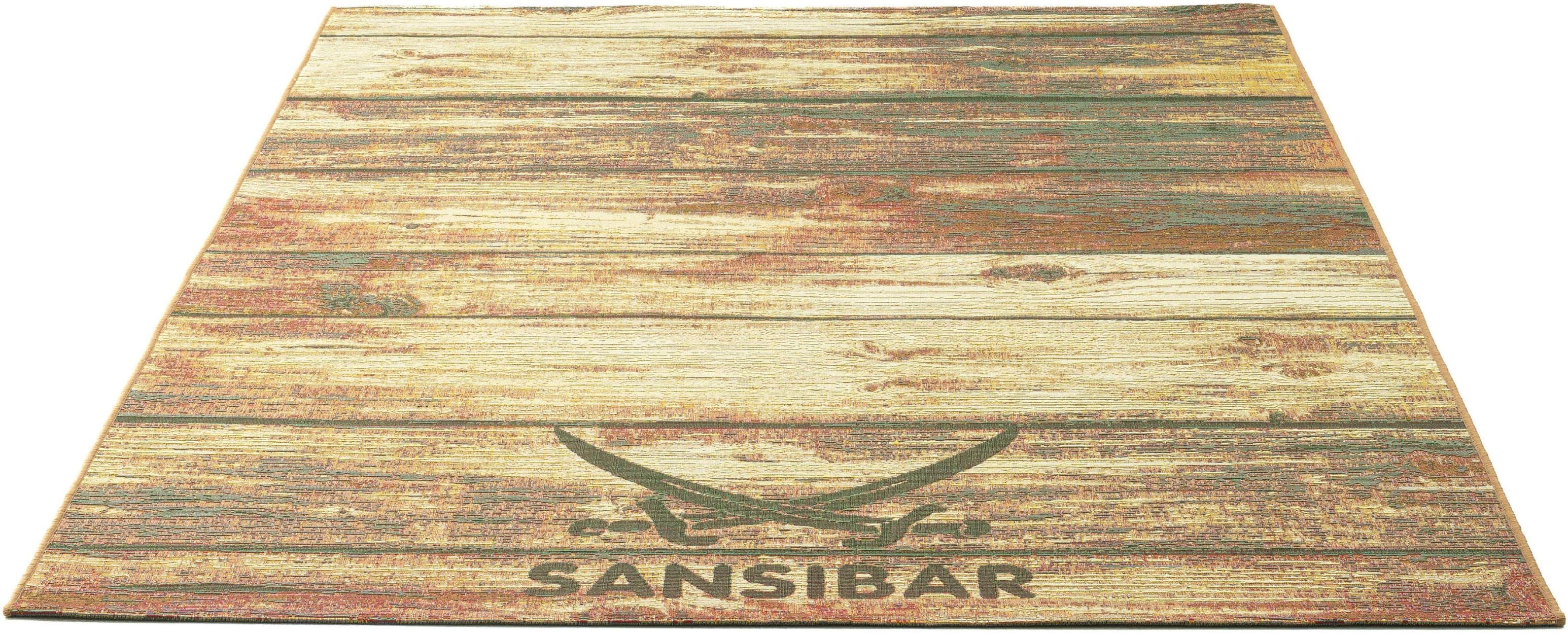 Teppich SANSIBAR RANTUM BEACH Braun Outdoor/Indoor