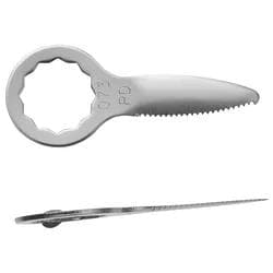 FEIN Schneidmesser gerade, Verzahnt 35mm 2er Pack