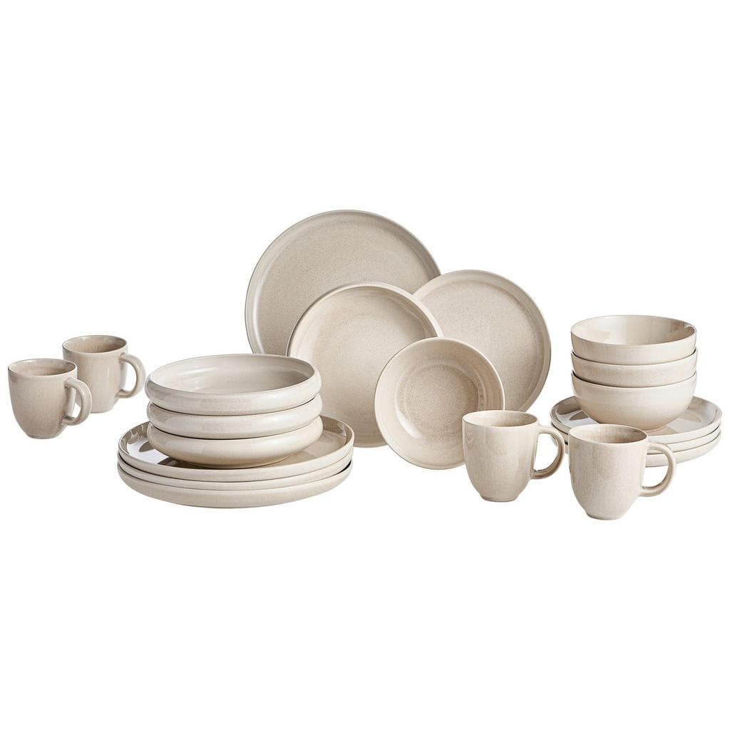 Blomus Kombiservice Canju Beige Keramik 20-teilig