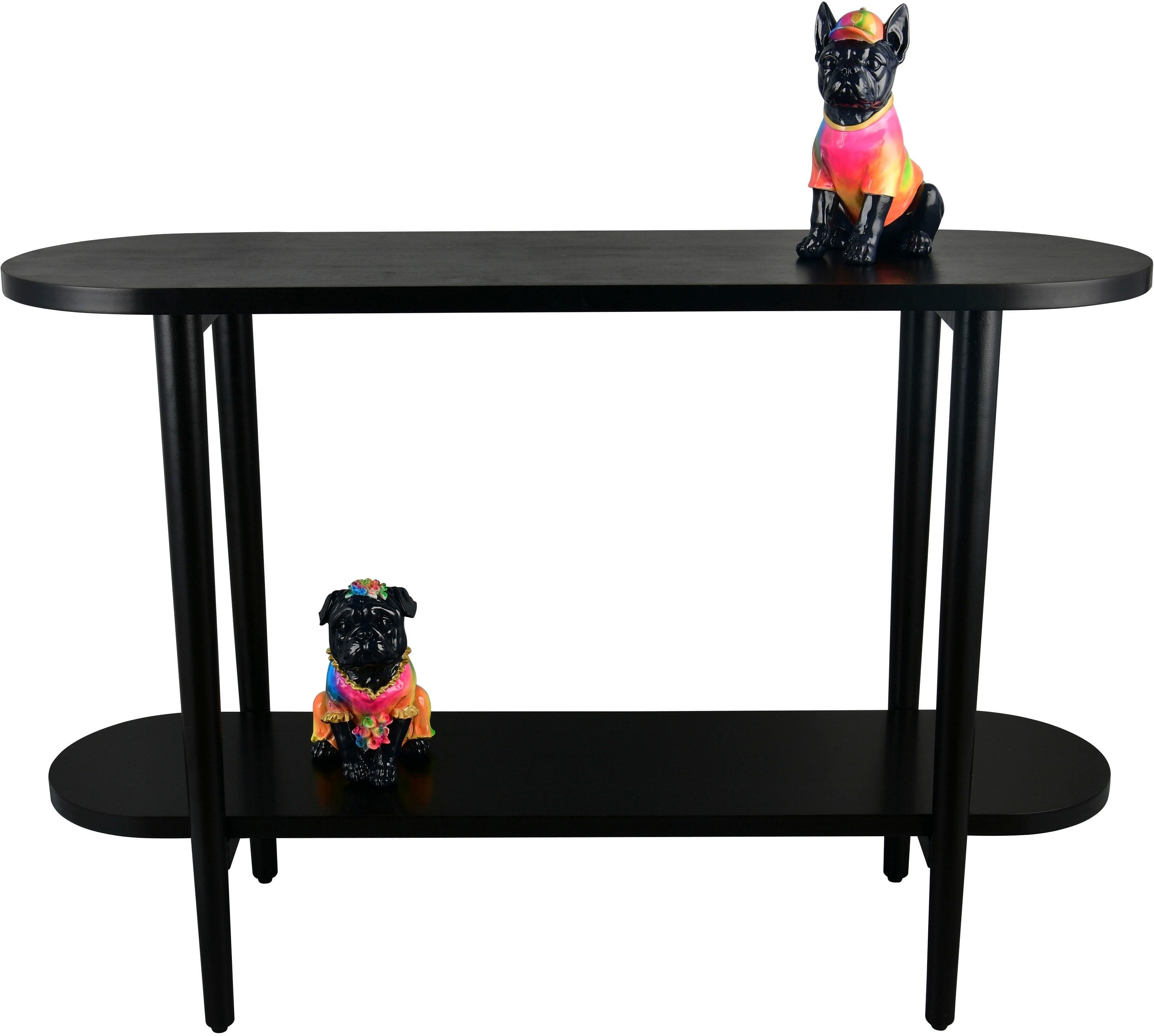 Konsolentisch ACTA Schwarz Mirrors and More