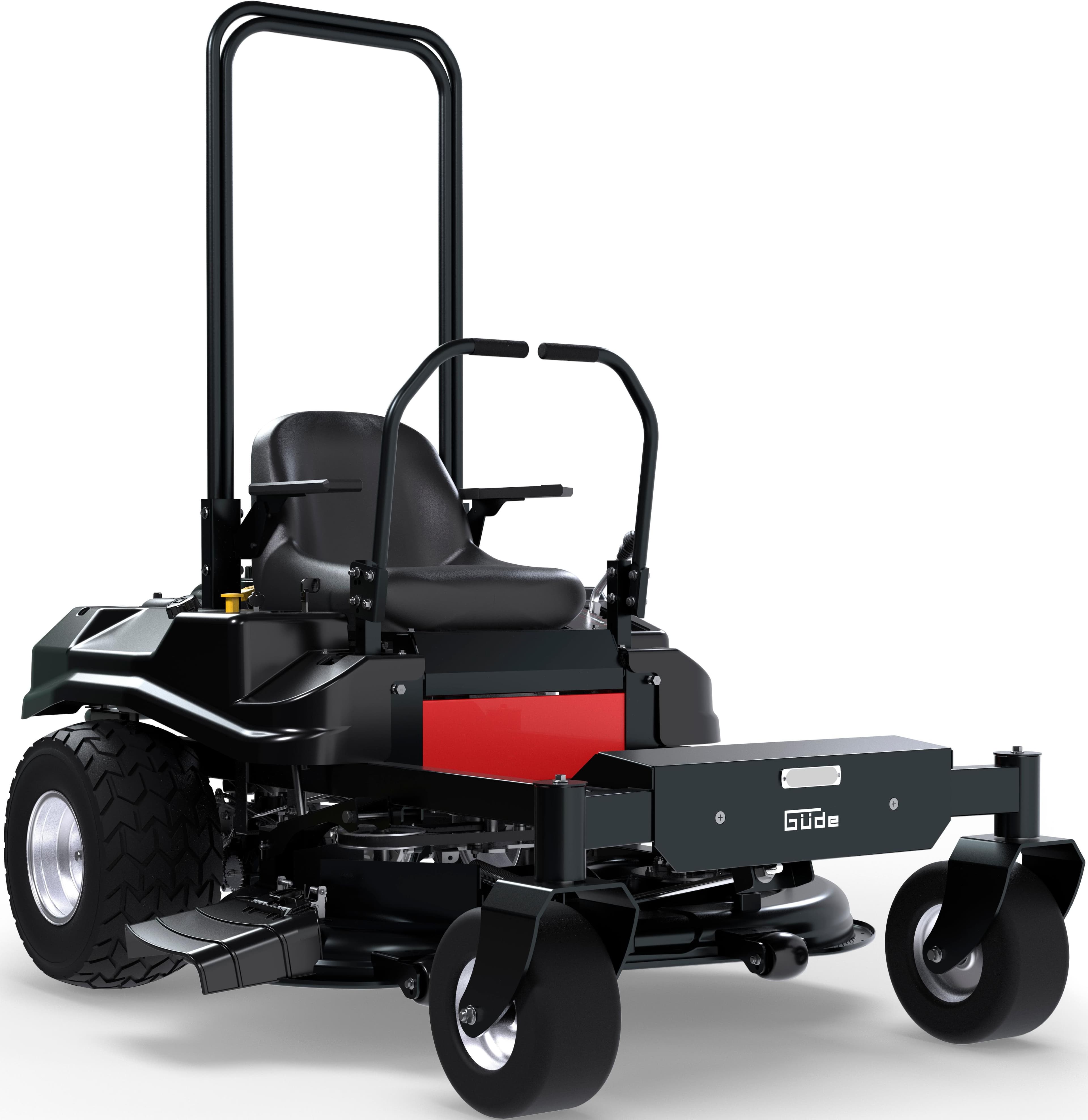 Rasentraktor rot, schwarz