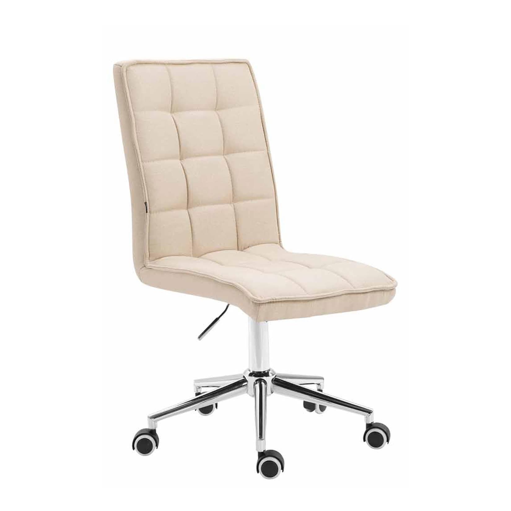 CLP Arbeitshocker Peking V2 Stoff-Bezug Höhenverstellbarer Drehstuhl