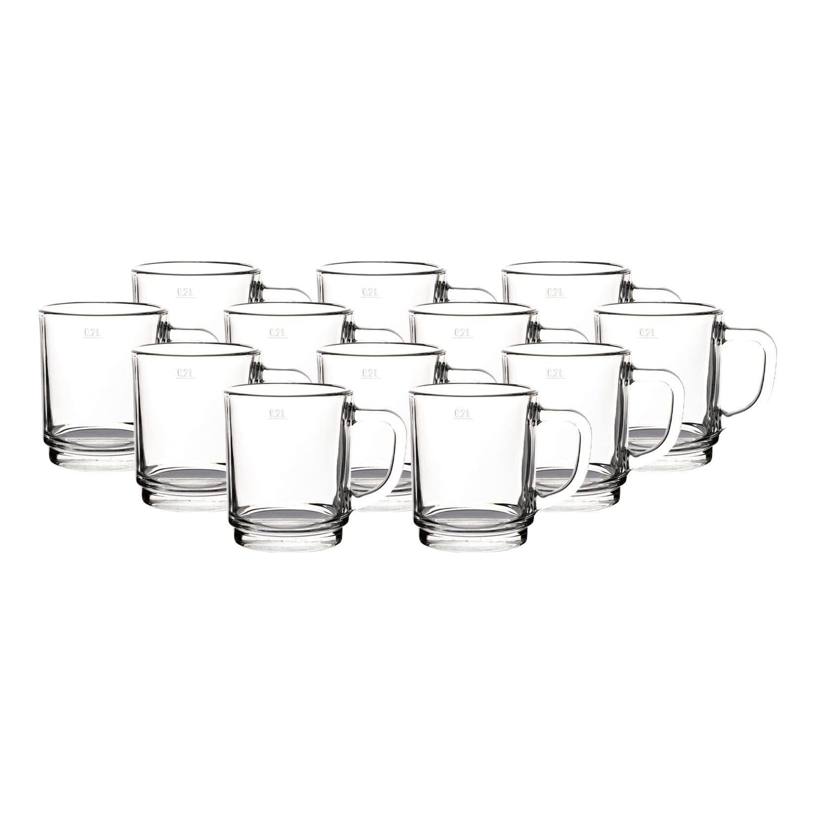 Pasabahce Glastassen Kaffeegläser Pub 0,2 l 12er Set Transparent