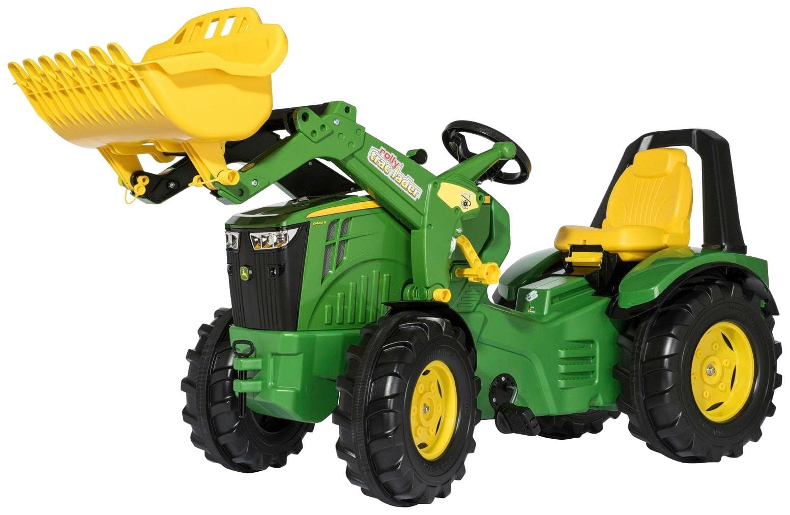 Rolly Toys Premium John Deere 8400R Kindertraktor Grün