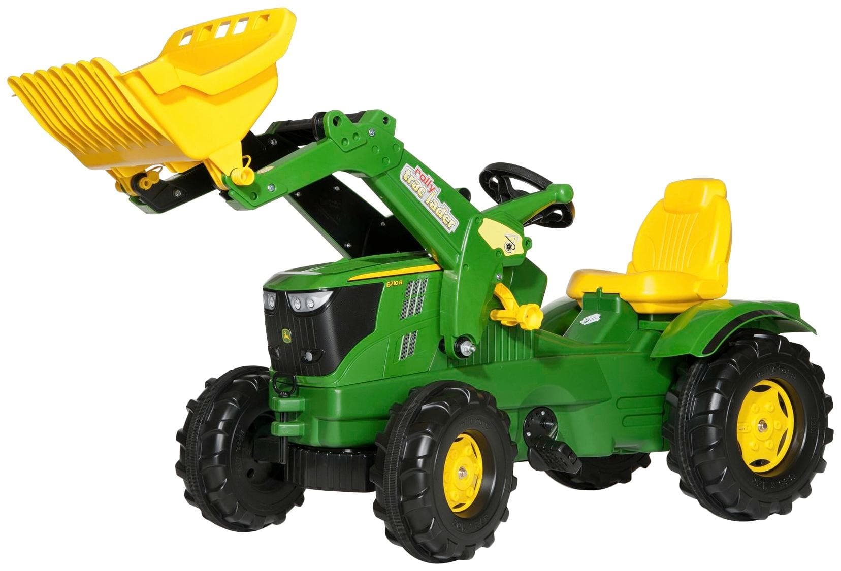 Tretfahrzeug ROLLY TOYS John Deere 6210R grün