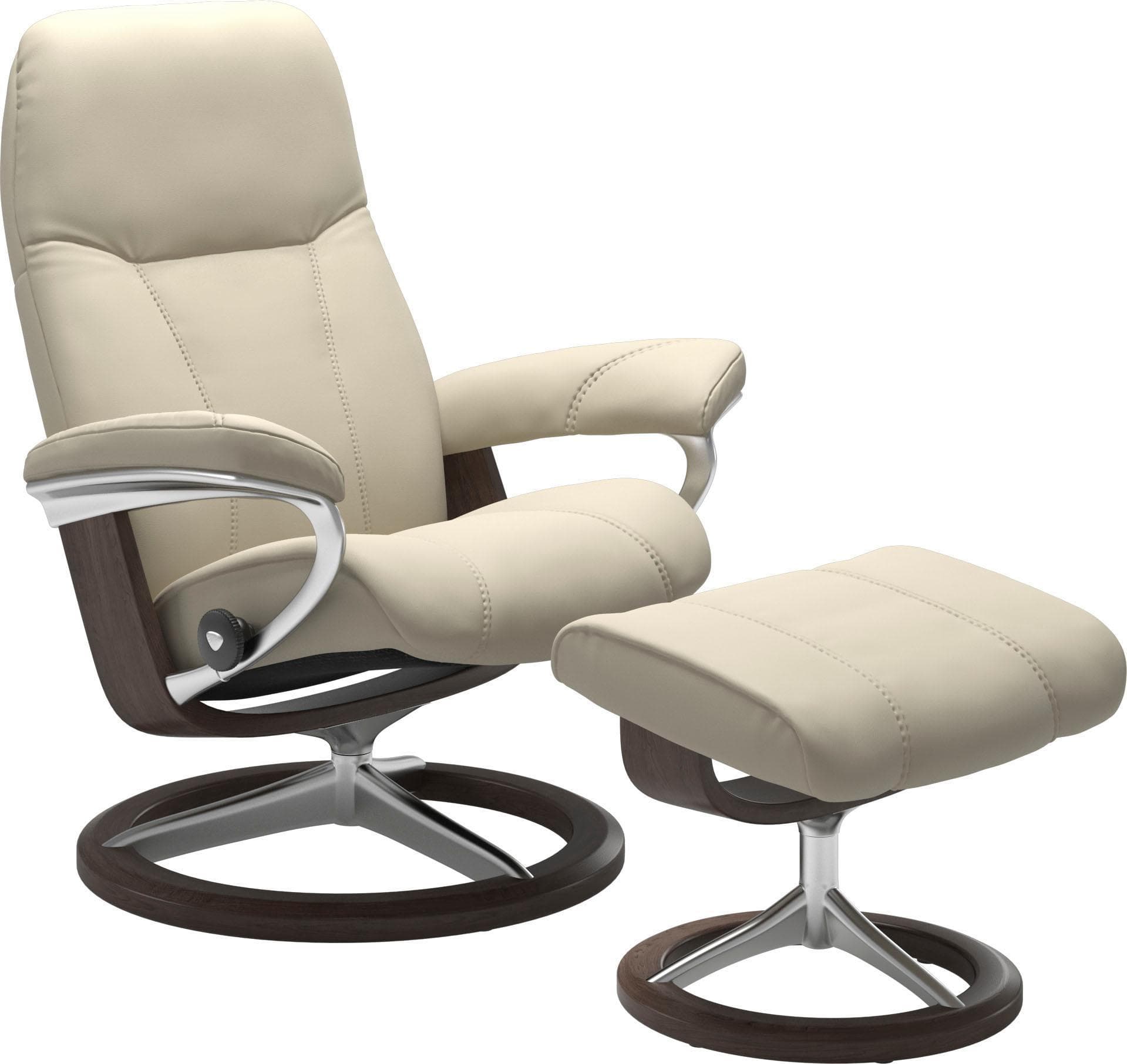 Relaxsessel STRESSLESS "Consul" Beige Leder BATICK