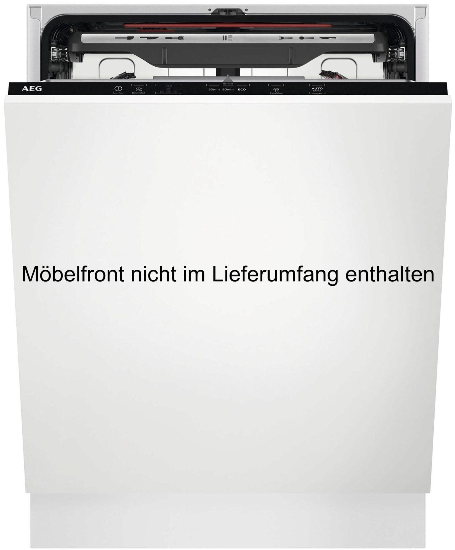 AEG Geschirrspüler FSE7672AP Vollintegrierbar Schwarz AirDry