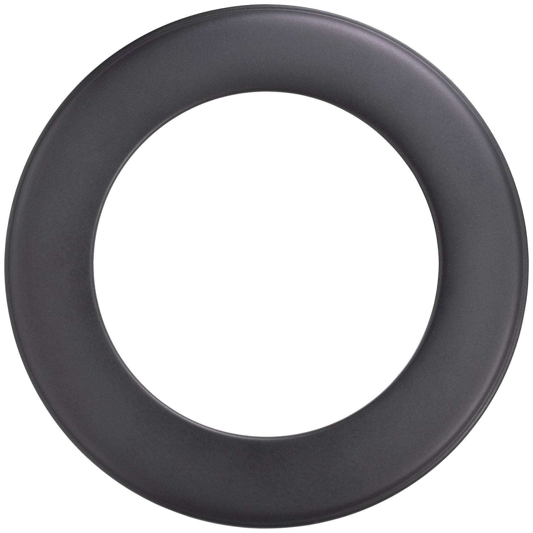 Rosette FIREFIX Schwarz Stahlblech 200mm Rauchrohr