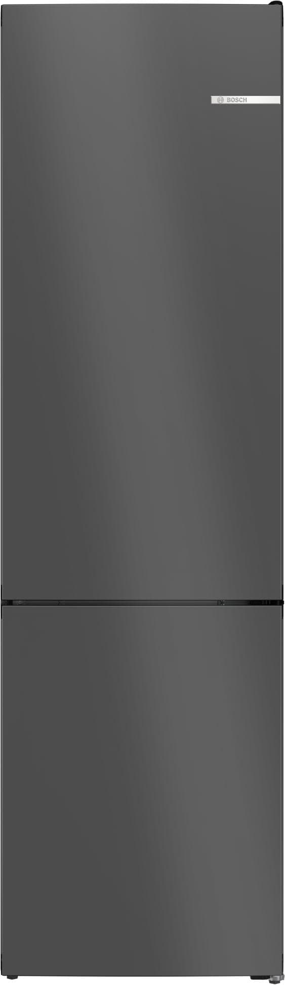 BOSCH Kühl-/Gefrierkombination KGN39OCAF 363 Liter Anthrazit Steel