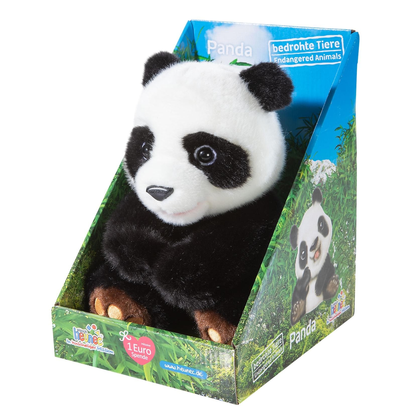 HEUNEC Panda - Bedrohte Tiere Serie Plüschspielzeug