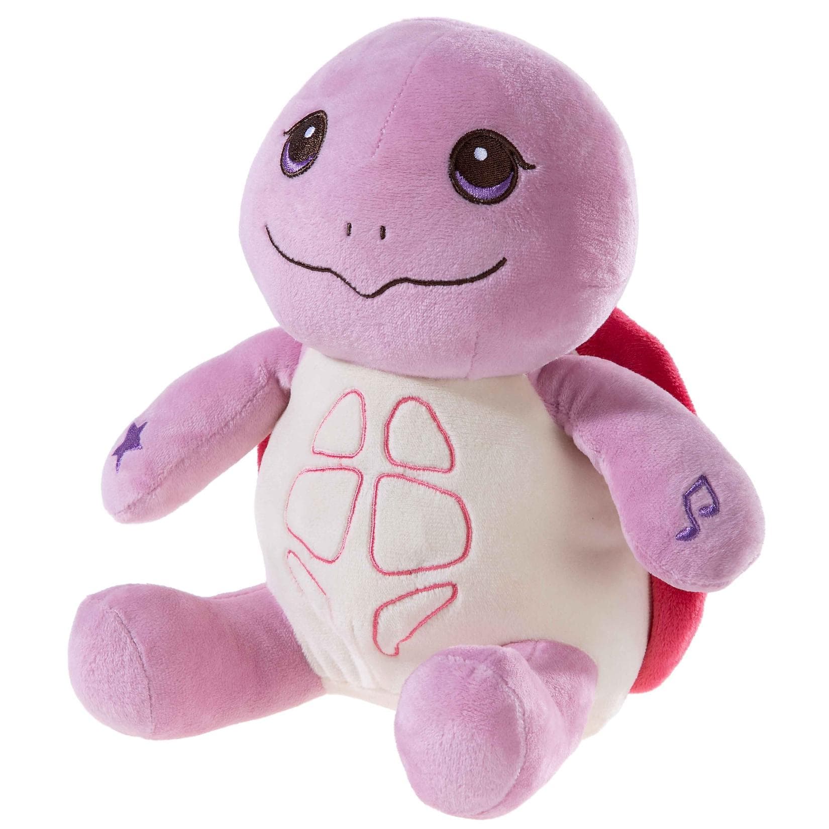 HEUNEC MUSILEDI Schildkröte violett mit LED-Licht