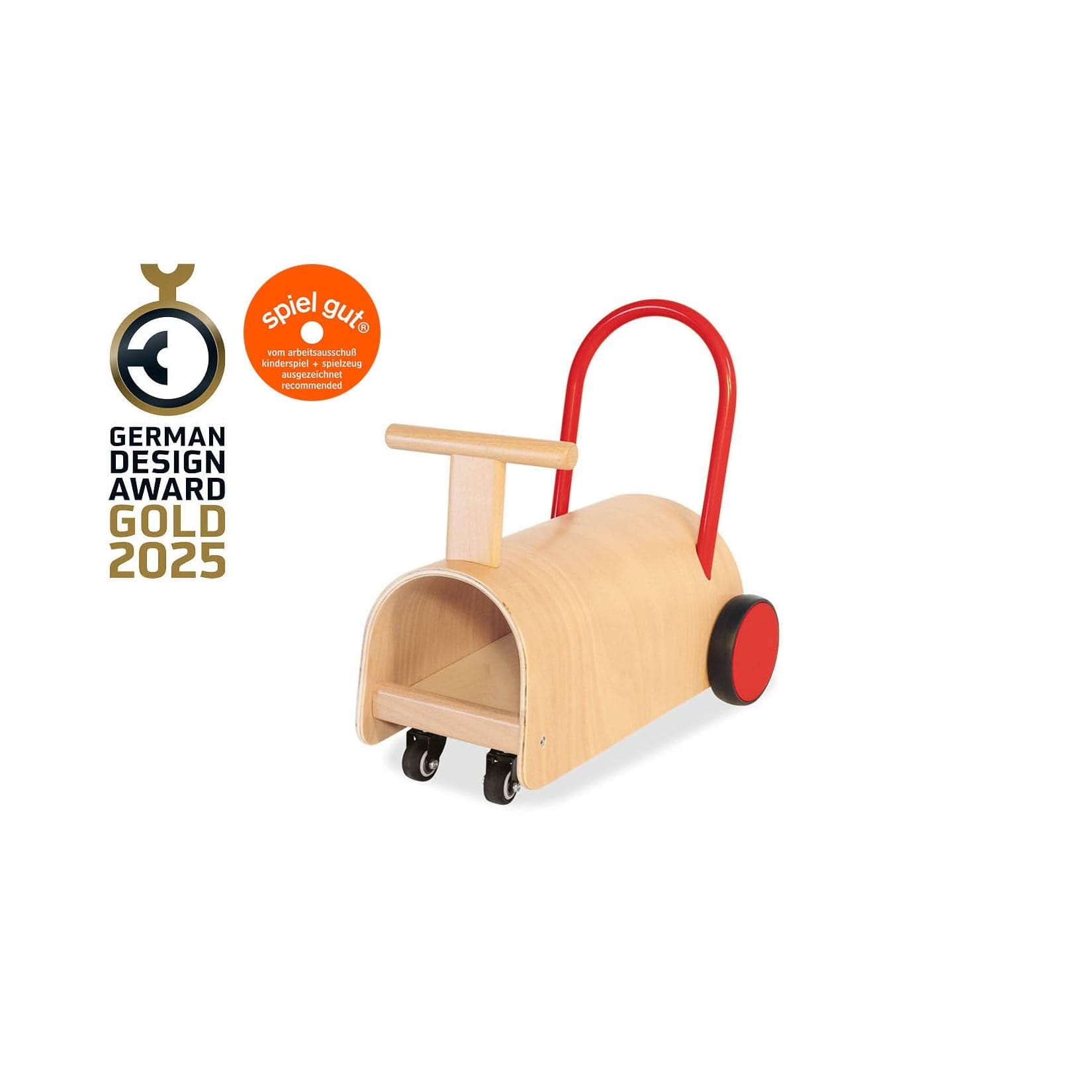 Pinolino Rutschauto Enzo natur/rot