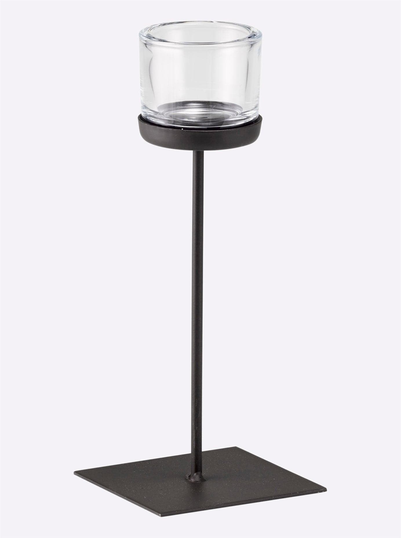 HEINE HOME Windlicht Schwarzbraun Kerzenhalter