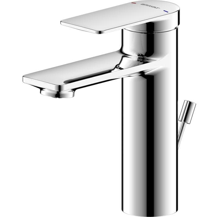 Bravat Milano Waschtischarmatur 3564012 Chrom