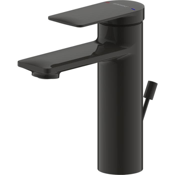 Waschtischarmatur Milano in Mattschwarz