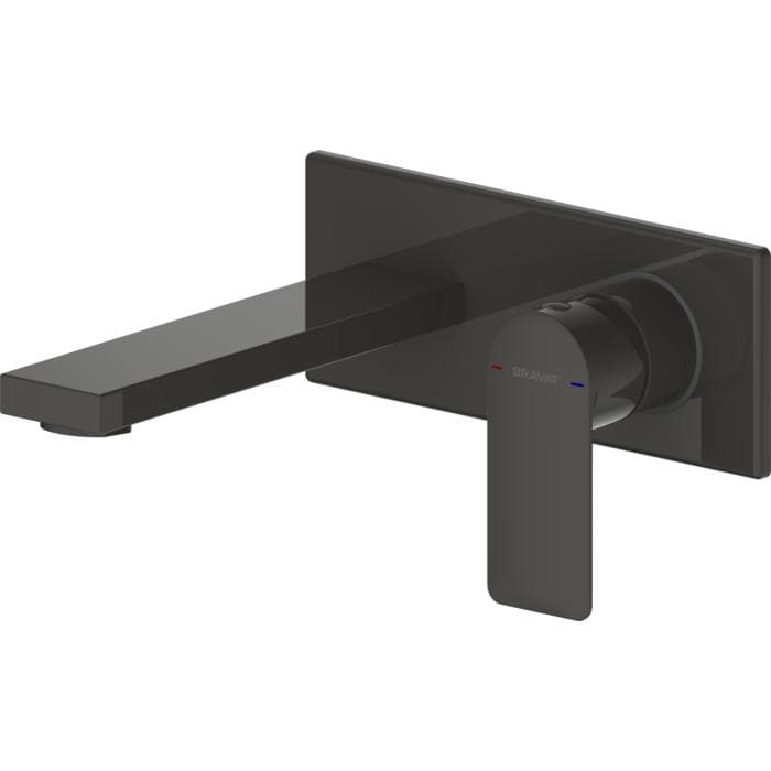 Bravat Milano Waschtischarmatur 3564469 Wandarmatur Mattschwarz