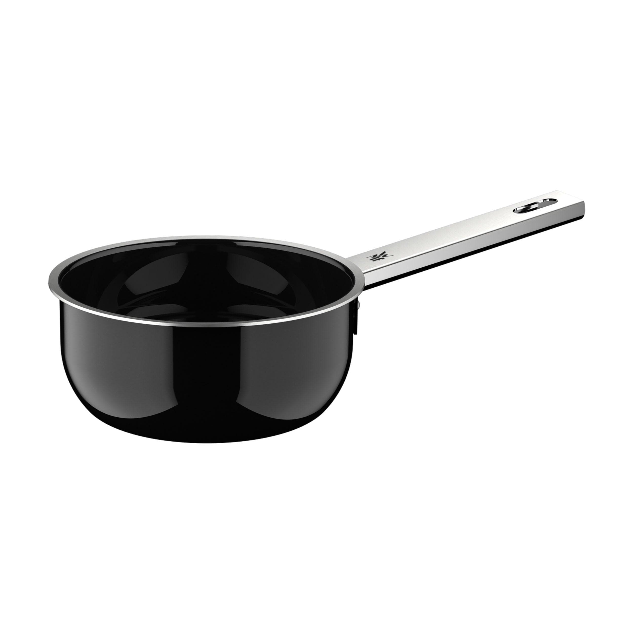 WMF Fusiontec Function Pro Stielkasserolle 16 cm Schwarz Edelstahl