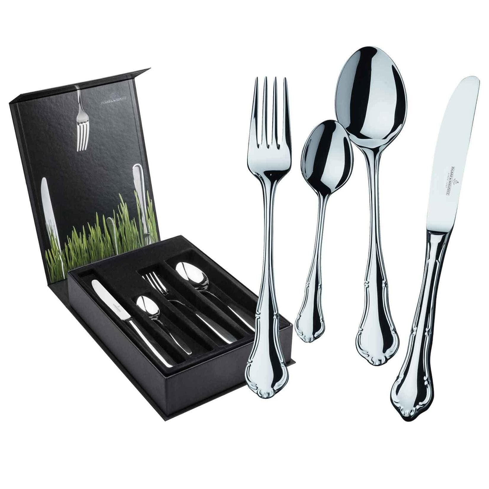 Picard & Wielpütz Tafelbesteck Palazzo 24-teilig inkl. Besteckbox