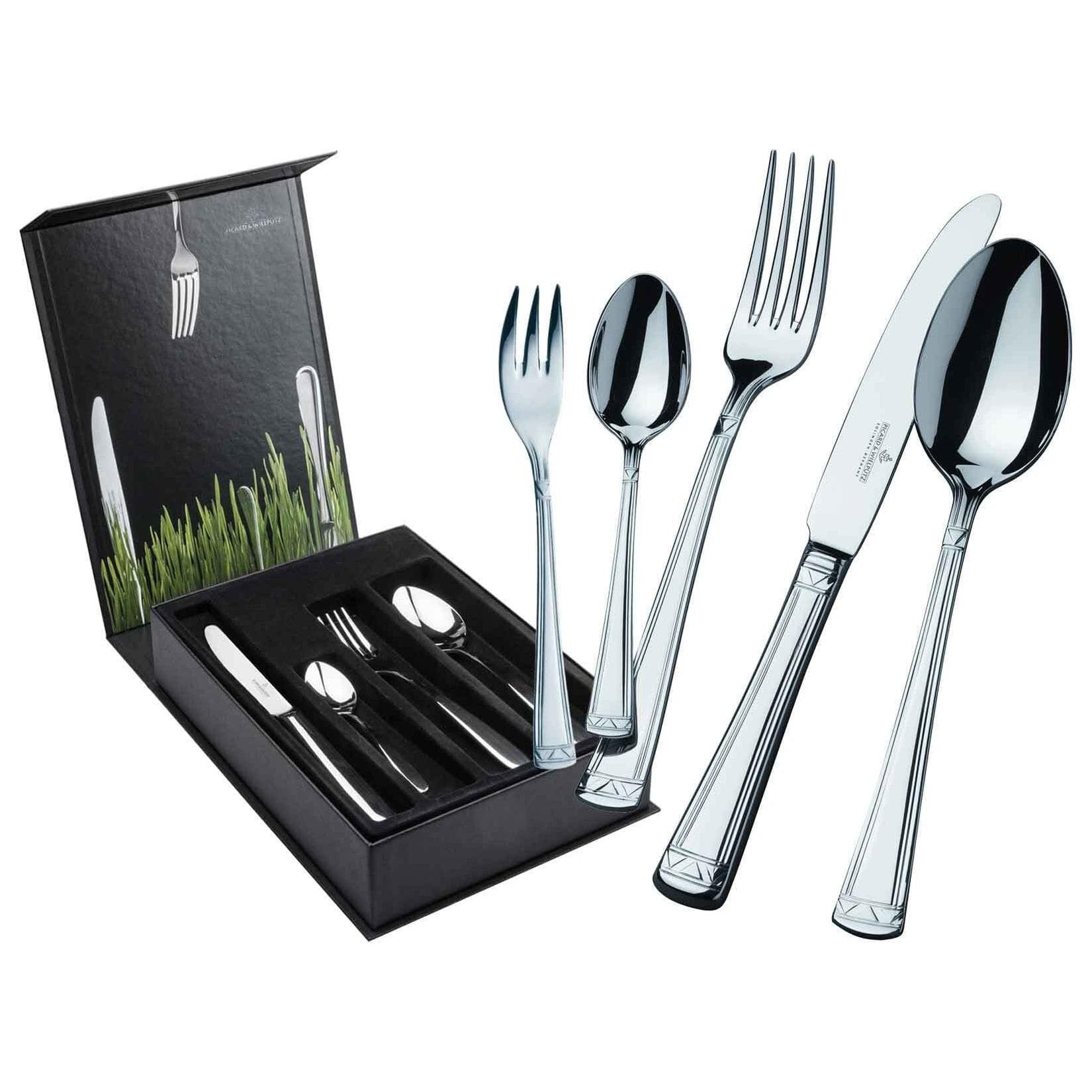 Picard & Wielpütz Tafelbesteck Aradena 30-teilig inkl. Besteckbox