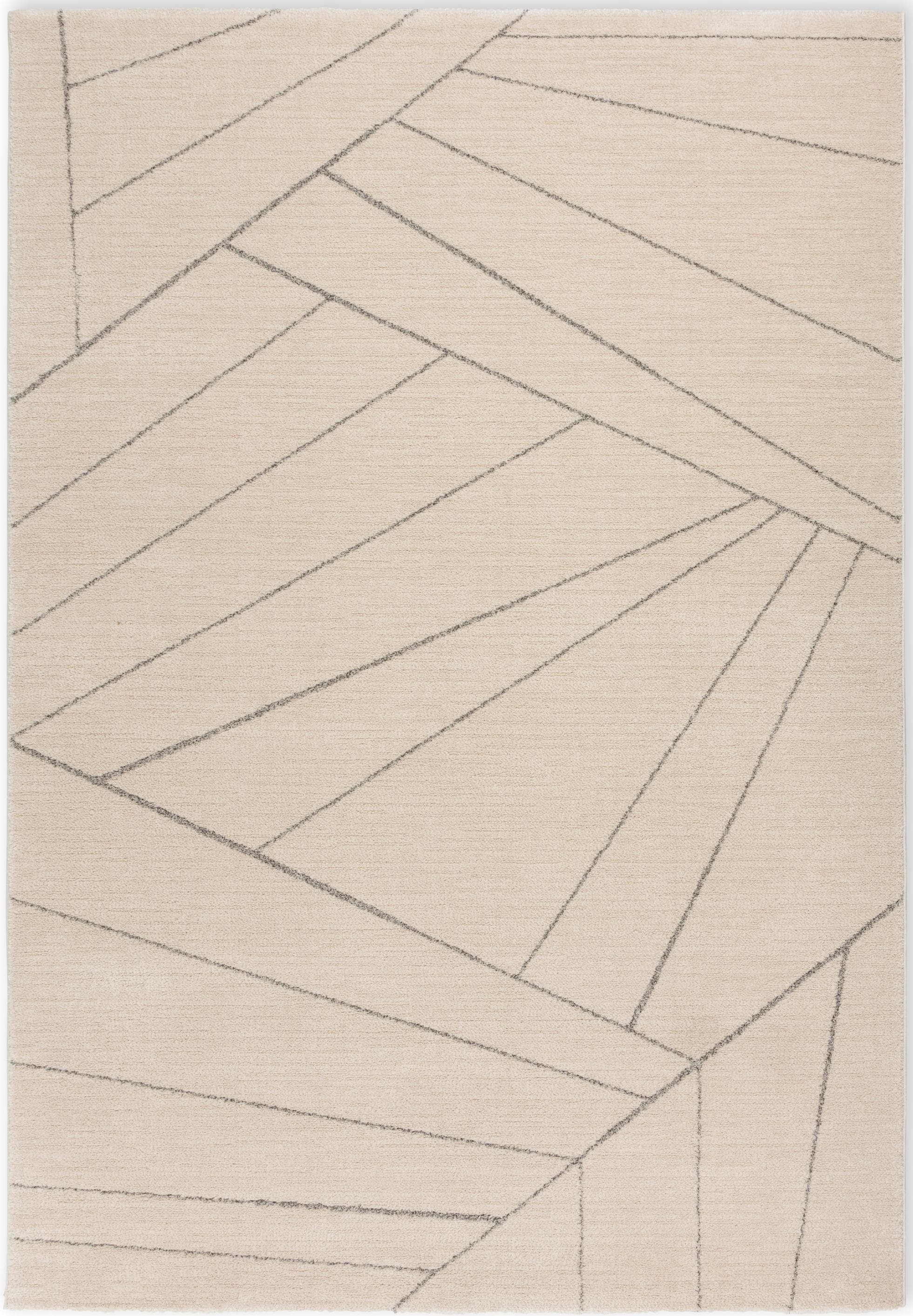 ASTRA Teppich Maglie 241 Beige Kurzflor Modernes Design